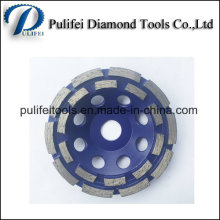 Wet Use Metal Segment Base de acero Diamond Diamond Cup